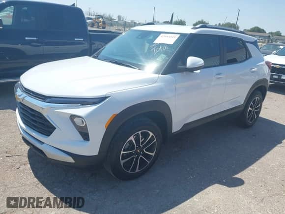 2025 Chevrolet TrailBlazer LT с VIN KL79MPSP7SB063678, выставлен на аукционе IAAI как лот 42943315 с пробегом 20 146 миль миль и . История ставок и продаж доступна на DreamBid. Изображение 2.