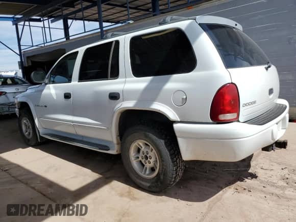 2000 Dodge Durango with VIN 1B4HS28Z3YF291451, listed as a Copart auction lot 49646545 with 126,009 mi miles and Salvage title. Bid and sale history available at DreamBid. Image 2.