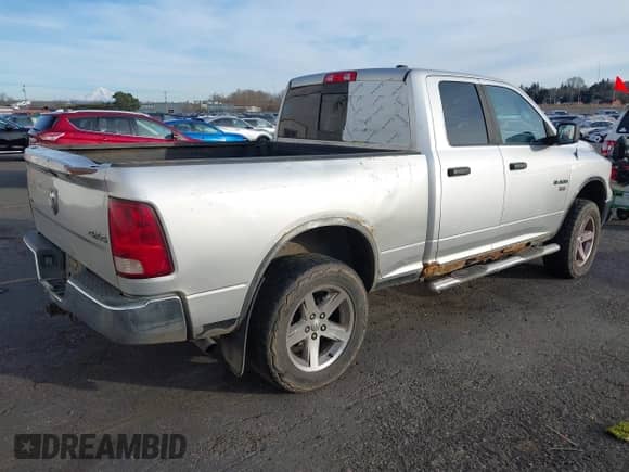 2010 Dodge 1500 SLT with VIN 1D7RV1GT6AS153752, listed as a IAAI auction lot 41549043 with Not provided miles and . Bid and sale history available at DreamBid. Image 4.