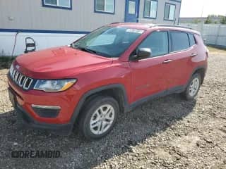 2018 Jeep Compass Sport z VIN 3C4NJDAB5JT213461, wystawiony jako Copart lot #80078915 z przebiegiem 73 894 mil mil oraz Czysty tytuł • Clean title. Historia ofert i sprzedaży dostępna na DreamBid. Obrazek 1.
