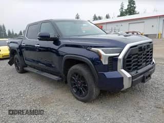 2022 Toyota Tundra Limited with VIN 5TFJA5DB4NX023158, listed as a IAAI auction lot 42418339 with 14,115 mi miles and . Bid and sale history available at DreamBid. Image 1.