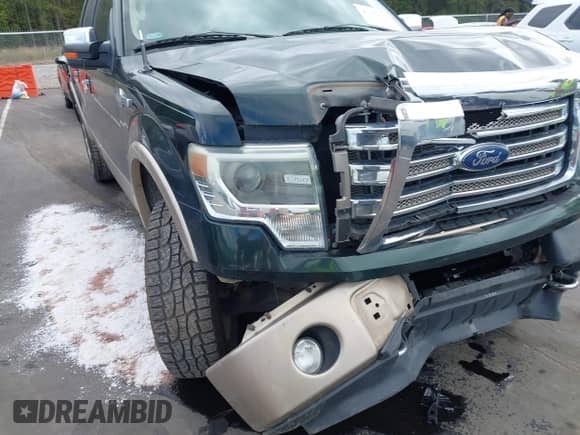 2013 Ford F-150 XL with VIN 1FTFW1EF9DKE08938, listed as a IAAI auction lot 43392604 with 166,881 mi miles and . Bid and sale history available at DreamBid. Image 19.