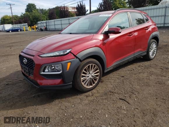 2018 Hyundai Kona SEL with VIN KM8K2CAA6JU147246, listed as a Copart auction lot 80324185 with 49,367 mi miles and Salvage title. Bid and sale history available at DreamBid. Image 1.