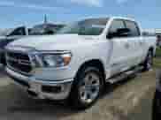 2021 Ram 1500 Big Horn with VIN 1C6RREFG5MN814952, listed as a Copart auction lot 74951324 with 32,970 mi miles and Non repairable. Bid and sale history available at DreamBid. Image 1.