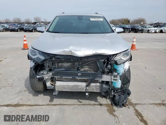 2019 Chevrolet Equinox Premier с VIN 3GNAXPEX9KS615941, выставлен на аукционе Copart как лот 47783425 с пробегом 61 462 миль миль и Списание • Salvage title. История ставок и продаж доступна на DreamBid. Изображение 5.