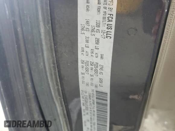 2018 Dodge Grand Caravan SE Plus с VIN 2C4RDGBG4JR136993, выставлен на аукционе Copart как лот 86137175 с пробегом 130 706 миль миль и Списание • Salvage title. История ставок и продаж доступна на DreamBid. Изображение 13.