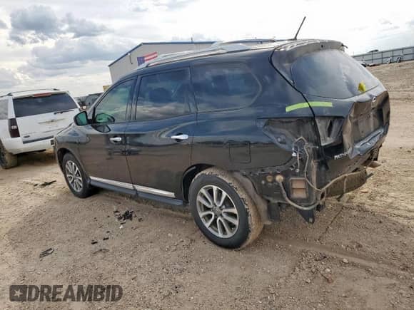 2013 Nissan Pathfinder SV z VIN 5N1AR2MN6DC604535, wystawiony jako Copart lot #81406385 z przebiegiem 132 906 mil mil oraz Szkoda całkowita • Salvage title. Historia ofert i sprzedaży dostępna na DreamBid. Obrazek 2.