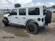 2022 Jeep Wrangler Unlimited Sahara with VIN 1C4JJXP69NW223291, listed as a Copart auction lot 64458055 with 24,574 mi miles and Salvage title. Bid and sale history available at DreamBid. Image 2.