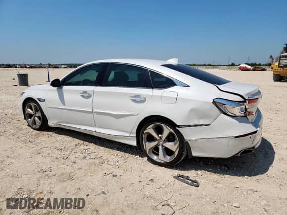 2018 Honda Accord Touring with VIN 1HGCV2F9XJA035271, listed as a Copart auction lot 80277255 with 85,840 mi miles and Salvage title. Bid and sale history available at DreamBid. Image 2.