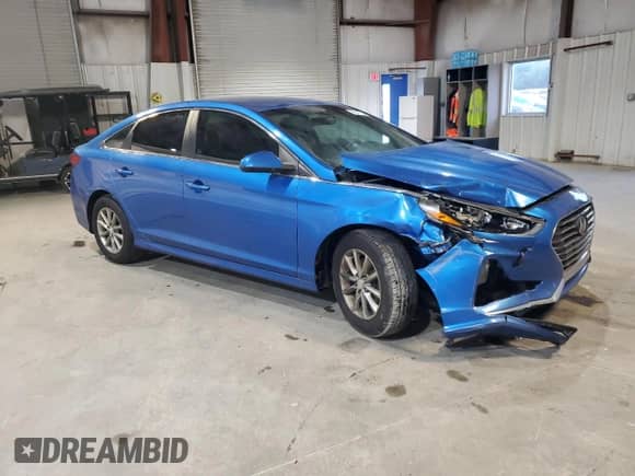 2018 Hyundai Sonata SE with VIN 5NPE24AF1JH600122, listed as a Copart auction lot 80247705 with 124,145 mi miles and Salvage title. Bid and sale history available at DreamBid. Image 4.