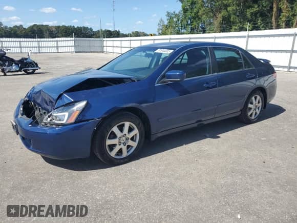 2005 Honda Accord EX-L с VIN 1HGCM66875A030164, выставлен на аукционе Copart как лот 81944685 с пробегом 194 169 миль миль и Списание • Salvage title. История ставок и продаж доступна на DreamBid. Изображение 1.