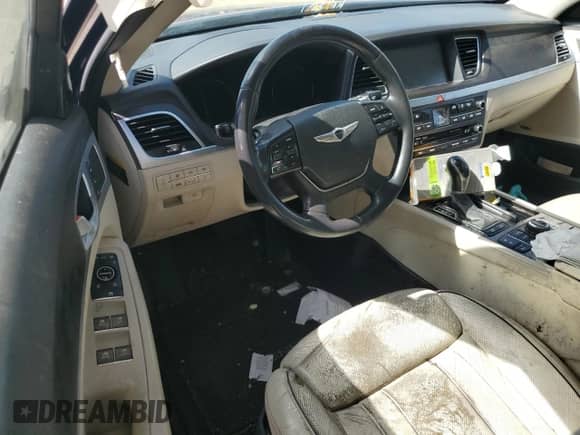 2015 Hyundai Genesis 3.8L z VIN KMHGN4JE6FU073355, wystawiony jako Copart lot #73350734 z przebiegiem 84 960 mil mil oraz Czysty tytuł • Clean title. Historia ofert i sprzedaży dostępna na DreamBid. Obrazek 8.