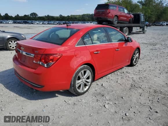 2014 Chevrolet Cruze LTZ с VIN 1G1PG5SB4E7129937, выставлен на аукционе Copart как лот 81873495 с пробегом 88 875 миль миль и Списание • Salvage title. История ставок и продаж доступна на DreamBid. Изображение 3.