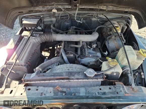 1997 Jeep Wrangler Sport with VIN 1J4FY19S0VP430844, listed as a Copart auction lot 65827275 with 91,868 mi miles and Salvage title. Bid and sale history available at DreamBid. Image 11.