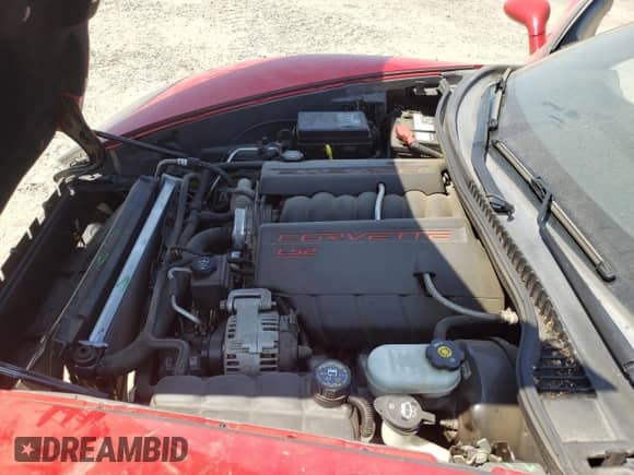 2006 Chevrolet Corvette with VIN 1G1YY25U365111505, listed as a Copart auction lot 70690885 with 105,681 mi miles and Salvage title. Bid and sale history available at DreamBid. Image 11.