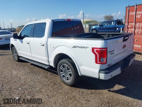2017 Ford F-150 XLT z VIN 1FTEW1CP7HKC23929, wystawiony jako IAAI lot #43463704 z przebiegiem 114 618 mil mil oraz . Historia ofert i sprzedaży dostępna na DreamBid. Obrazek 3.