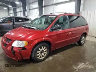 2002 Dodge Caravan with VIN 1B8GP45342B658251, listed as a Copart auction lot 46602965 with 232,894 mi miles and Salvage title. Bid and sale history available at DreamBid. Image 1.