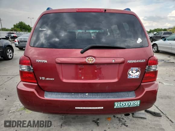 2004 Toyota Highlander with VIN JTEEP21A340013475, listed as a Copart auction lot 69687985 with 207,115 mi miles and Clean title. Bid and sale history available at DreamBid. Image 6.