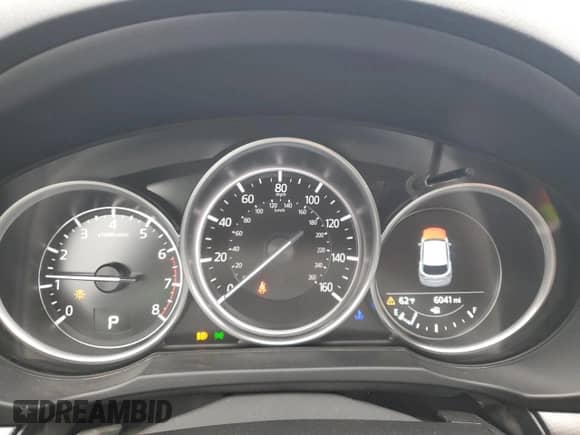 2025 Mazda CX-5 S Carbon Edition z VIN JM3KFBCMXS0683398, wystawiony jako Copart lot #81329585 z przebiegiem 6 041 mil mil oraz Czysty tytuł • Clean title. Historia ofert i sprzedaży dostępna na DreamBid. Obrazek 9.