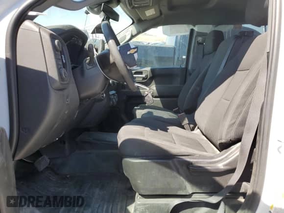 2024 Chevrolet Silverado 1500 Work Truck with VIN 3GCPDAEK2RG136528, listed as a Copart auction lot 69179365 with 23,135 mi miles and Salvage title. Bid and sale history available at DreamBid. Image 7.