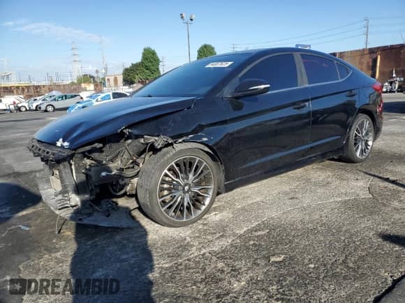 2018 Hyundai Elantra Sport с VIN KMHD04LB8JU601460, выставлен на аукционе Copart как лот 84007625 с пробегом 41 072 миль миль и Списание • Salvage title. История ставок и продаж доступна на DreamBid. Изображение 1.