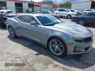 2020 Chevrolet Camaro 1LT with VIN 1G1FB1RS0L0108291, listed as a IAAI auction lot 43304503 with 48,905 mi miles and . Bid and sale history available at DreamBid. Image 1.