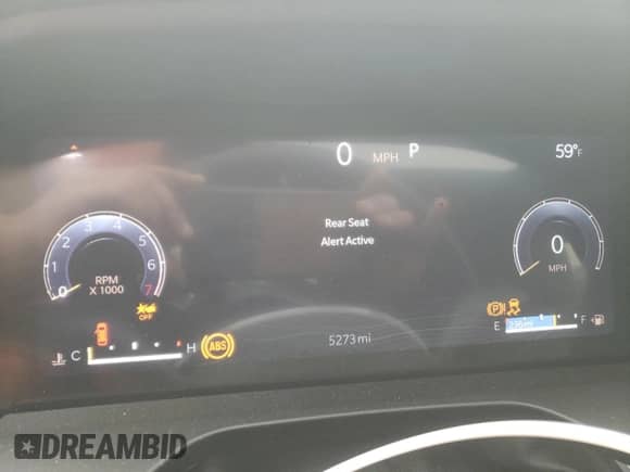 2025 Jeep Grand Cherokee Laredo with VIN 1C4RJHAG4SC264533, listed as a Copart auction lot 53165285 with 5,273 mi miles and Salvage title. Bid and sale history available at DreamBid. Image 9.