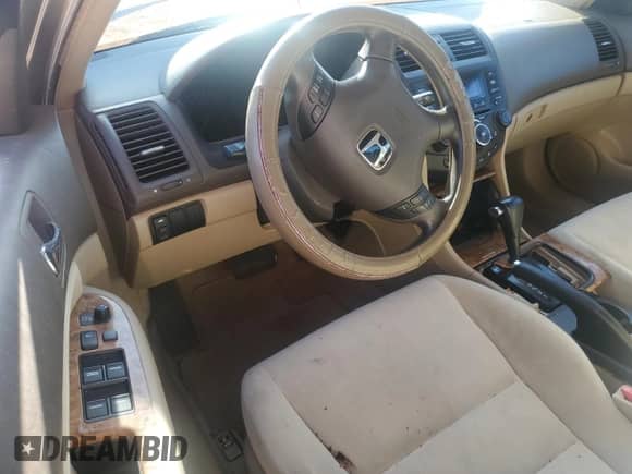 2005 Honda Accord EX with VIN 1HGCM56755A102805, listed as a Copart auction lot 82389805 with Not provided miles and Salvage title. Bid and sale history available at DreamBid. Image 8.