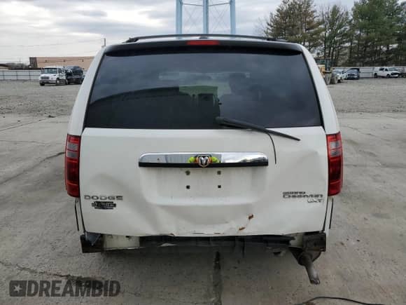 2009 Dodge Grand Caravan SXT with VIN 2D8HN54169R584641, listed as a Copart auction lot 49898095 with 201,458 mi miles and Salvage title. Bid and sale history available at DreamBid. Image 6.