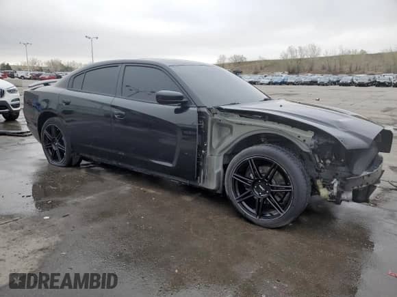 2014 Dodge Charger Road/Track z VIN 2C3CDXCT9EH113842, wystawiony jako Copart lot #54598325 z przebiegiem 154 549 mil mil oraz Szkoda całkowita • Salvage title. Historia ofert i sprzedaży dostępna na DreamBid. Obrazek 4.