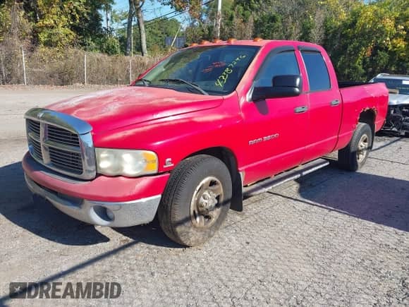 2003 Dodge RAM with VIN 3D7LA38653G757616, listed as a IAAI auction lot 43387296 with 327,362 mi miles and . Bid and sale history available at DreamBid. Image 2.