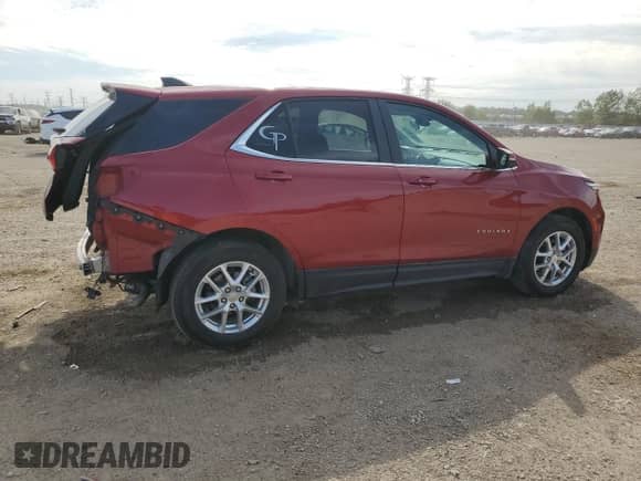 2024 Chevrolet Equinox LT с VIN 3GNAXKEG7RS151089, выставлен на аукционе Copart как лот 71661655 с пробегом 17 283 миль миль и Списание • Salvage title. История ставок и продаж доступна на DreamBid. Изображение 3.