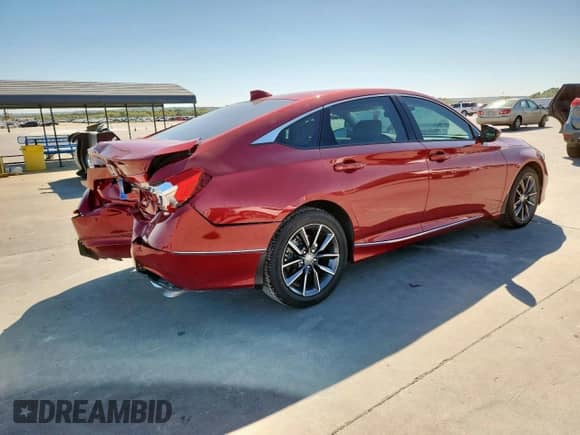 2021 Honda Accord EX-L z VIN 1HGCV1F51MA061432, wystawiony jako Copart lot #85337485 z przebiegiem 28 629 mil mil oraz Szkoda całkowita • Salvage title. Historia ofert i sprzedaży dostępna na DreamBid. Obrazek 3.