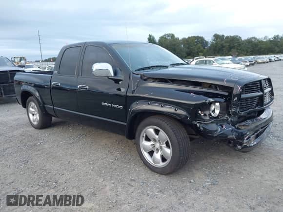 2002 Dodge 1500 with VIN 1D7HA18N12J205495, listed as a IAAI auction lot 43421354 with 215,048 mi miles and . Bid and sale history available at DreamBid. Image 1.
