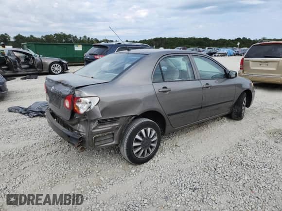 2004 Toyota Corolla CE с VIN 2T1BR32E34C248702, выставлен на аукционе Copart как лот 85873215 с пробегом 183 393 миль миль и Списание • Salvage title. История ставок и продаж доступна на DreamBid. Изображение 3.