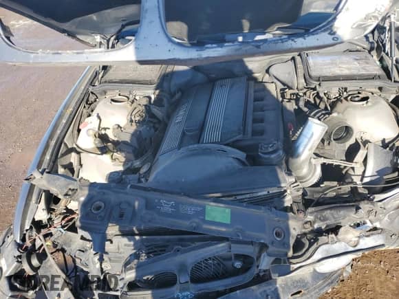 2002 BMW 5 Series 530i with VIN WBADT53492CE92971, listed as a Copart auction lot 85592254 with 115,192 mi miles and Salvage title. Bid and sale history available at DreamBid. Image 12.