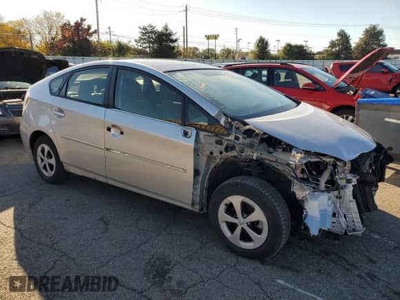 2015 Toyota Prius Four z VIN JTDKN3DU0F1910775, wystawiony jako Copart lot #87429885 z przebiegiem 88 979 mil mil oraz Szkoda całkowita • Salvage title. Historia ofert i sprzedaży dostępna na DreamBid. Obrazek 4.