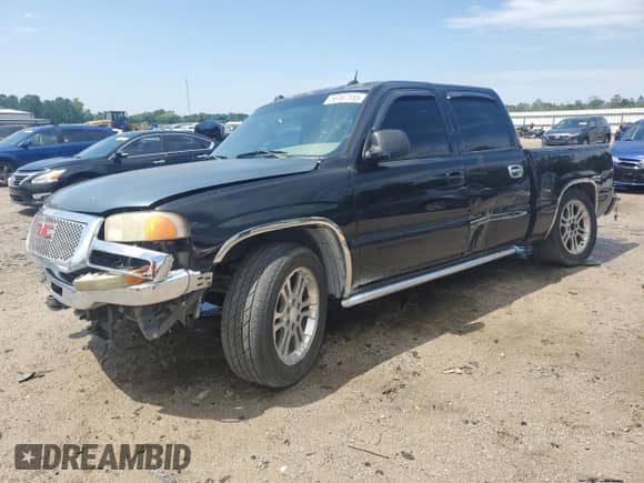 2005 GMC Sierra 1500 SLT z VIN 2GTEC13T351389897, wystawiony jako Copart lot #56167155 z przebiegiem 308 224 mil mil oraz Szkoda całkowita • Salvage title. Historia ofert i sprzedaży dostępna na DreamBid. Obrazek 1.