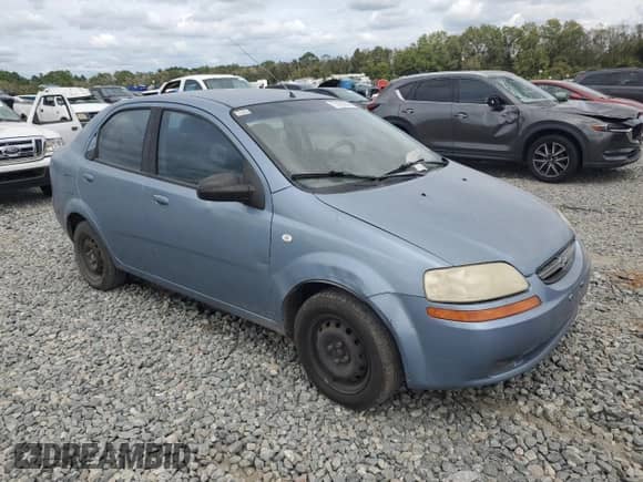 2006 Chevrolet Aveo LS z VIN KL1TD56686B541442, wystawiony jako Copart lot #73155874 z przebiegiem 153 644 mil mil oraz Szkoda całkowita • Salvage title. Historia ofert i sprzedaży dostępna na DreamBid. Obrazek 4.
