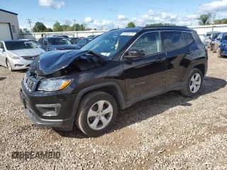 2021 Jeep Compass Latitude with VIN 3C4NJDBB7MT550913, listed as a Copart auction lot 69798575 with 56,228 mi miles and Salvage title. Bid and sale history available at DreamBid. Image 1.
