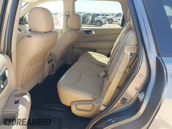 2017 Nissan Pathfinder S with VIN 5N1DR2MMXHC603818, listed as a IAAI auction lot 43347586 with 128,258 mi miles and . Bid and sale history available at DreamBid. Image 8.