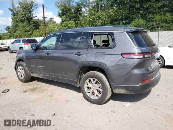 2023 Jeep Grand Cherokee Limited with VIN 1C4RJKBG8P8858225, listed as a Copart auction lot 66530615 with 13,094 mi miles and Salvage title. Bid and sale history available at DreamBid. Image 2.