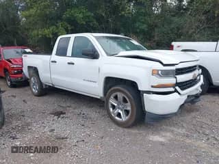 2018 Chevrolet Silverado 1500 Custom with VIN 1GCVKPEH3JZ185522, listed as a IAAI auction lot 43226061 with 183,351 mi miles and . Bid and sale history available at DreamBid. Image 1.