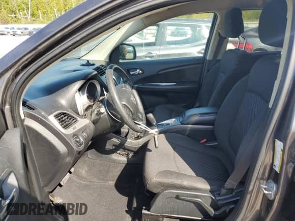 2017 Dodge Journey SXT with VIN 3C4PDDBG1HT591779, listed as a Copart auction lot 80312965 with 107,330 mi miles and Salvage title. Bid and sale history available at DreamBid. Image 7.