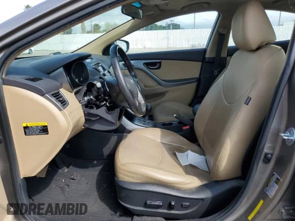 2013 Hyundai Elantra Limited с VIN 5NPDH4AE2DH311434, выставлен на аукционе Copart как лот 81088885 с пробегом Не указан миль и Списание • Salvage title. История ставок и продаж доступна на DreamBid. Изображение 7.