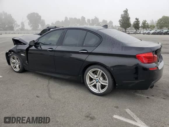 2013 BMW 5 Series 535i with VIN WBAFR7C57DC819623, listed as a Copart auction lot 82269265 with 119,624 mi miles and Salvage title. Bid and sale history available at DreamBid. Image 2.