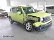 2018 Jeep Renegade Latitude with VIN ZACCJABBXJPH21386, listed as a IAAI auction lot 43027227 with 17,531 mi miles and . Bid and sale history available at DreamBid. Image 1.