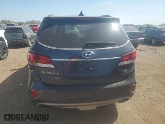 2017 Hyundai Santa Fe Limited Ultimate z VIN KM8SR4HF0HU200293, wystawiony jako Copart lot #81242905 z przebiegiem 177 056 mil mil oraz Czysty tytuł • Clean title. Historia ofert i sprzedaży dostępna na DreamBid. Obrazek 6.