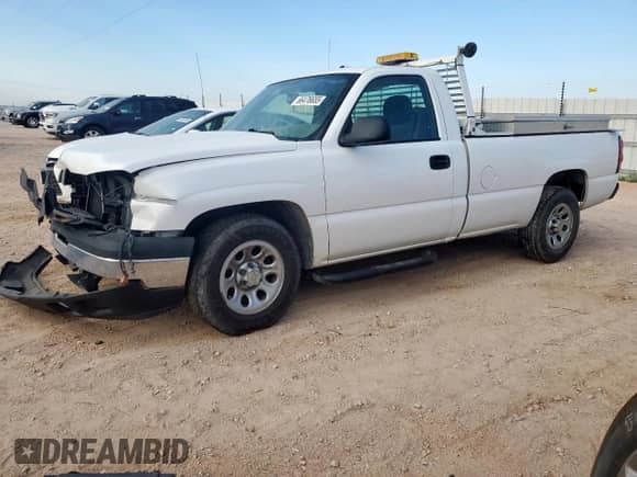 2006 Chevrolet Silverado 1500 Work Truck с VIN 1GCEC14V16Z131838, выставлен на аукционе Copart как лот 66476655 с пробегом 140 711 миль миль и Списание • Salvage title. История ставок и продаж доступна на DreamBid. Изображение 1.