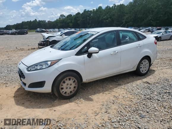 2018 Ford Fiesta S with VIN 3FADP4AJ4JM141847, listed as a Copart auction lot 64828725 with Not provided miles and Salvage title. Bid and sale history available at DreamBid. Image 1.
